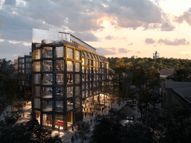 Новый символ Подола: на Андреевской улице появится современный многофункциональный комплекс