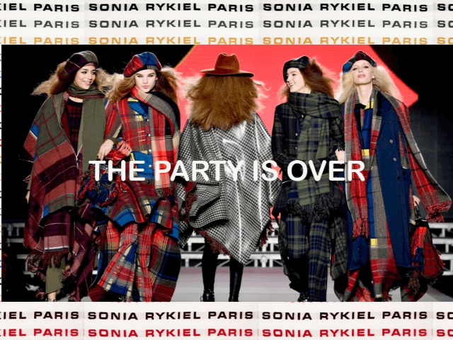 Банкроты: Бренд Sonia Rykiel прекращает свою работу