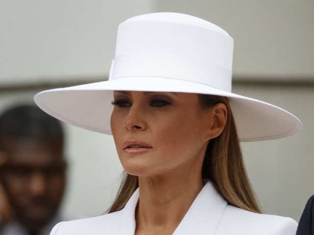 Американцы критикуют Меланию Трамп. Все из-за белой шляпы