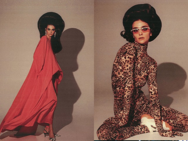 Экзотический гламур: Элла Кандыба в съемке L'Officiel Online