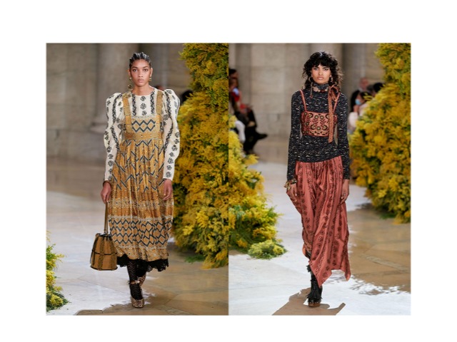 Индийский ситец и голографические принты в коллекции Ulla Johnson