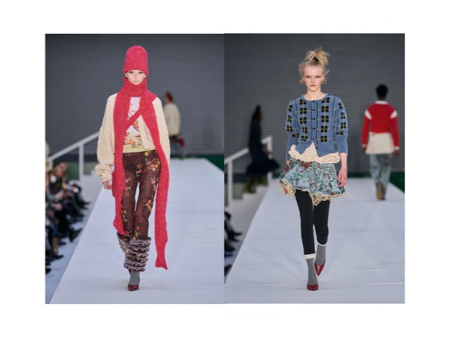 Платье маминой подруги: Molly Goddard посвятили коллекцию Лондону 1980-х