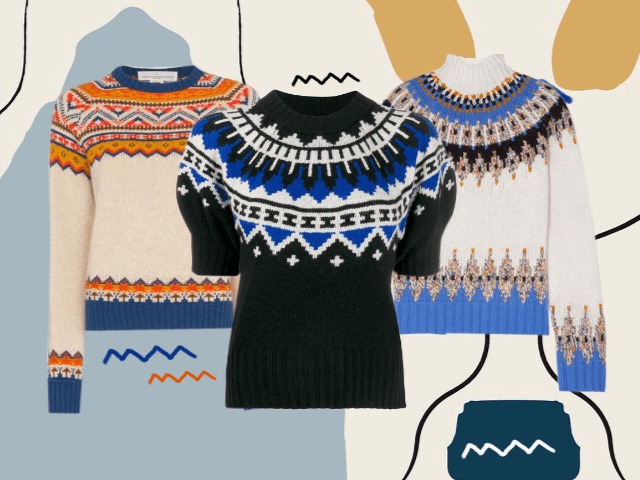 17 свитеров с узором на зиму