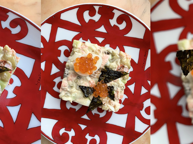 Рецепт до святкового столу: Олів'є з лососем