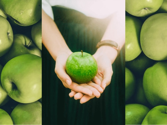 Исследование: 1 яблоко содержит 100 миллионов полезных бактерий