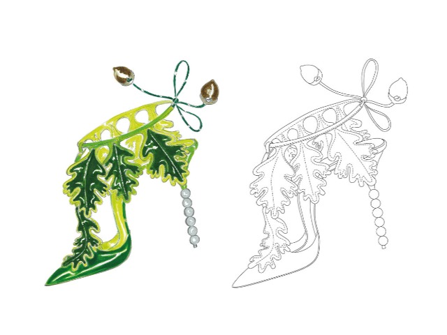 Маноло Бланик выпустил раскраску с эскизами своей обуви. Ее можно скачать бесплатно