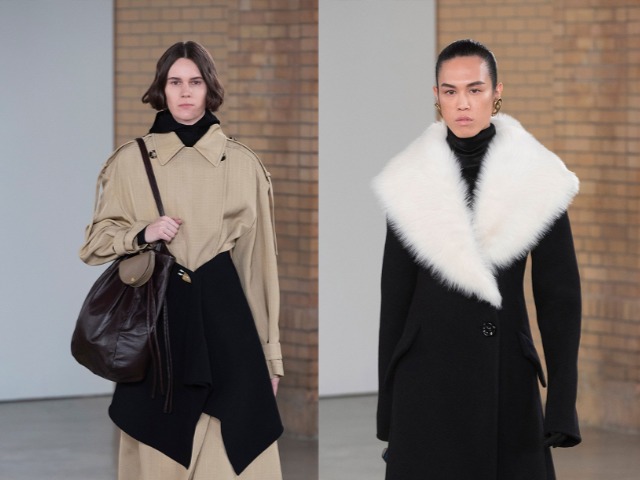 Скульптурный трикотаж и силуэты 18 века на показе Proenza Schouler в Нью-Йорке