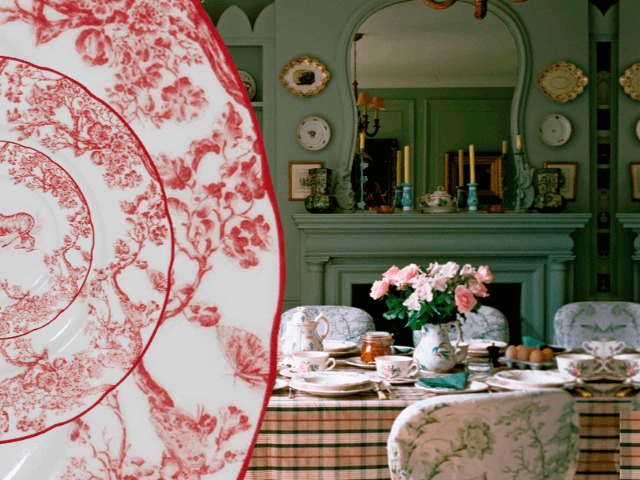 Классика французского стиля: История орнамента "туаль де Жуи"