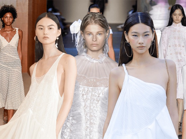 Тренд лета — 2019: Маленькое белое платье