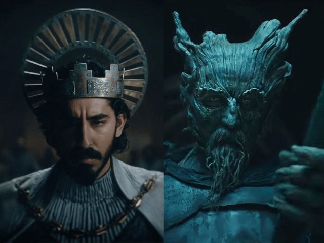 Смотрите: Дев Патель с пылающей головой в трейлере фильма "Зеленый Рыцарь"