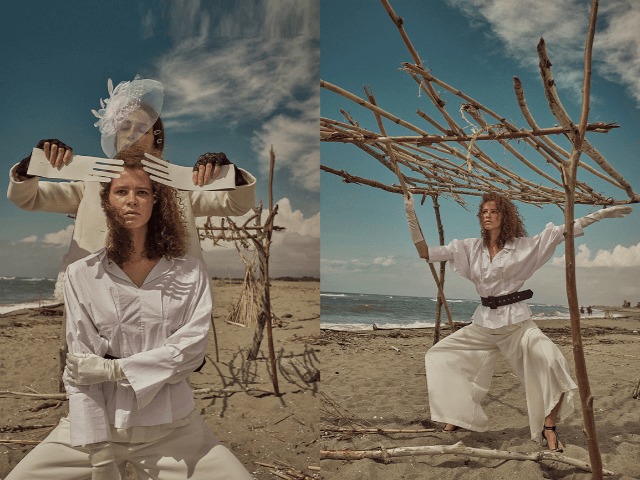 На берегу: Съемка L'Officiel Online