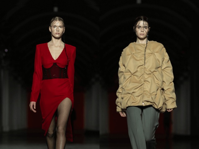 Эстетика кабаре и сотни мерцающих кристаллов: Смотрите осеннюю коллекцию Arutiunova