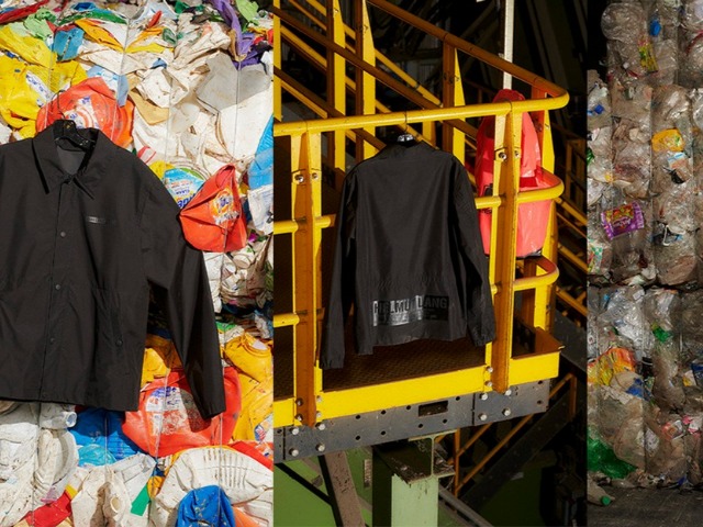 Helmut Lang выпустили коллекцию из пластика, выловленного в Мировом океане