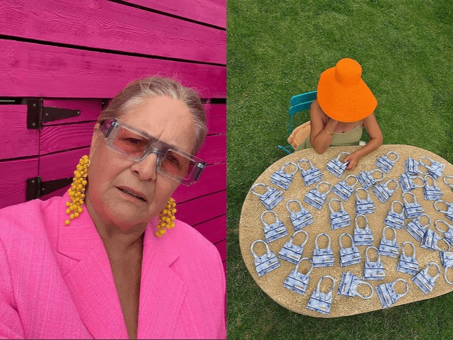 Бабушка дизайнера Симона Порта Жакмюса стала лицом бренда Jacquemus