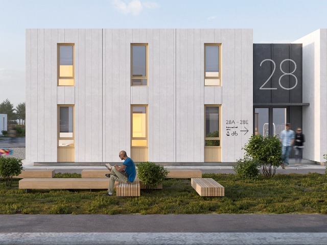 Архітектурне бюро Слави Балбека розробило проєкт містечка для переселенців