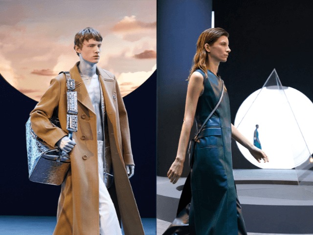 Показ Salvatore Ferragamo прошел в городе будущего