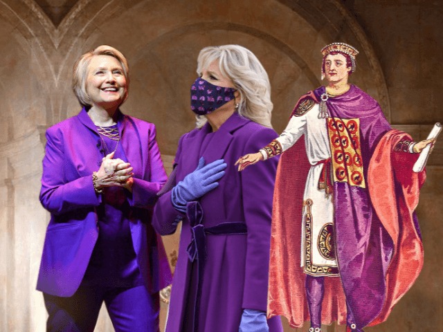 История фиолетового цвета в политике