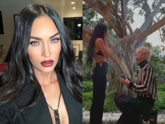 Она сказала "да": Меган Фокс выходит замуж за Machine Gun Kelly