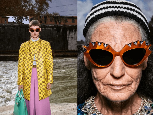 Активистка Бетанн Хардисон и актриса Бенедетта Барзини снялись в лукбуке Gucci