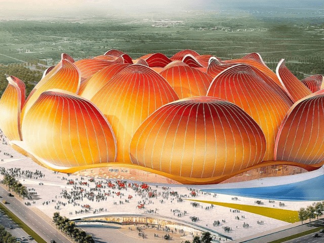 В Китае построят самый большой в мире стадион до конца 2022 года
