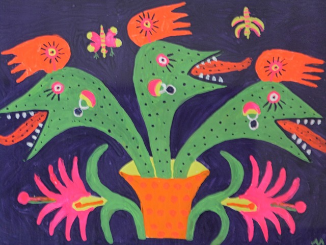 Картину Марії Примаченко виставили на аукціон. Зібрані кошти підуть на підтримку української армії