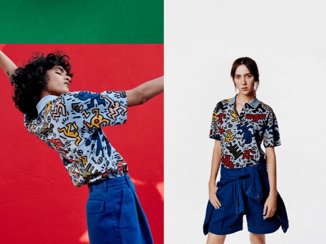 Lacoste выпустили коллекцию с принтами Кита Харинга