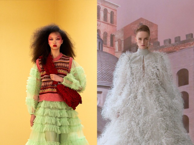 Выбираем наряд на Новый год: Платья с перьями, бахромой или рюшами