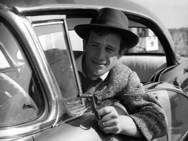 Фильм в 10 кадрах: "На последнем дыхании" Жан-Люка Годара с Жан-Полем Бельмондо в главной роли