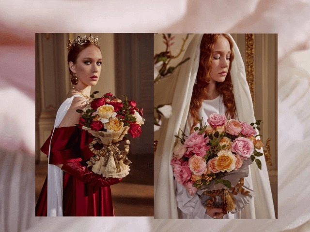 Fiori выпустили коллекцию букетов Saint Rose к 10-летию бренда