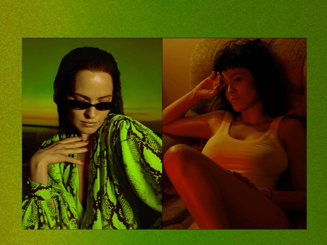 Неоновый демон: Даша Астафьева выпустила фэшн-видео на песню "Основной инстинкт"