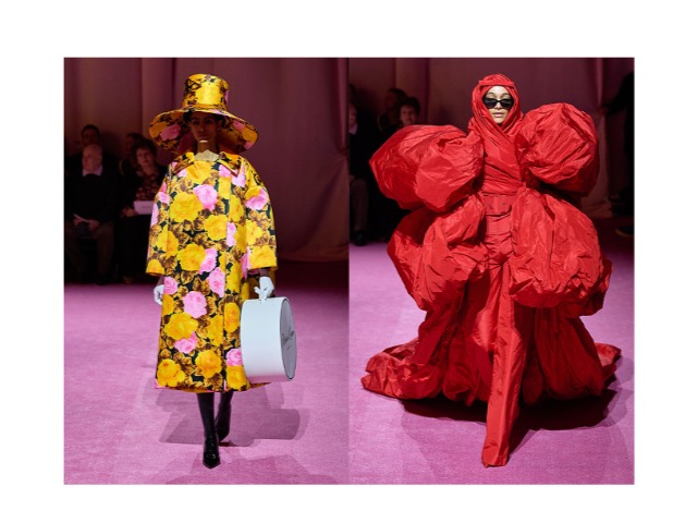  Дрэг-перформер Вайолет Чачки и шляпы для интровертов на показе Richard Quinn