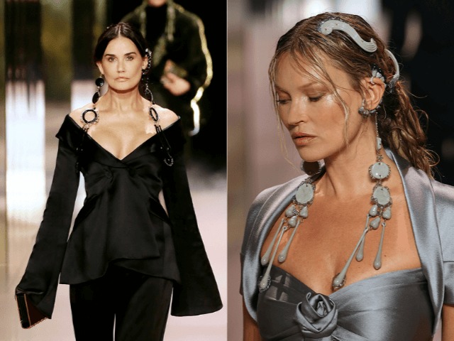 Деми Мур, Кейт Мосс и Наоми Кэмпбелл представили дебютную коллекцию Кима Джонса для Fendi
