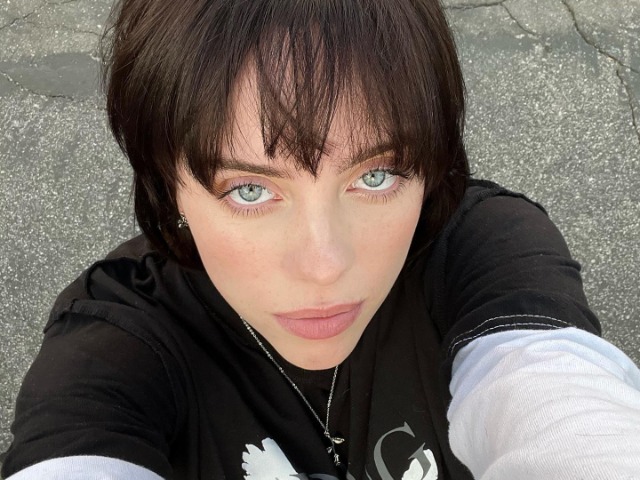 Изменения в образе: Билли Айлиш стала шатенкой и подстриглась под боб