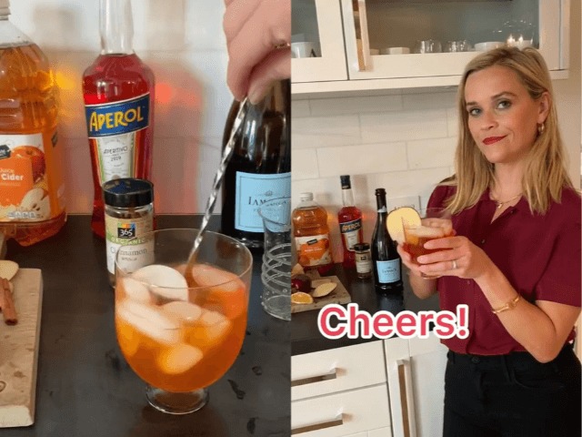 Рецепт дня: Апероль шприц от Риз Уизерспун
