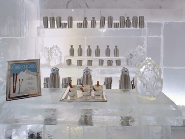 Polo Ralph Lauren открыли в Нью-Йорке ледяной лаундж-бар