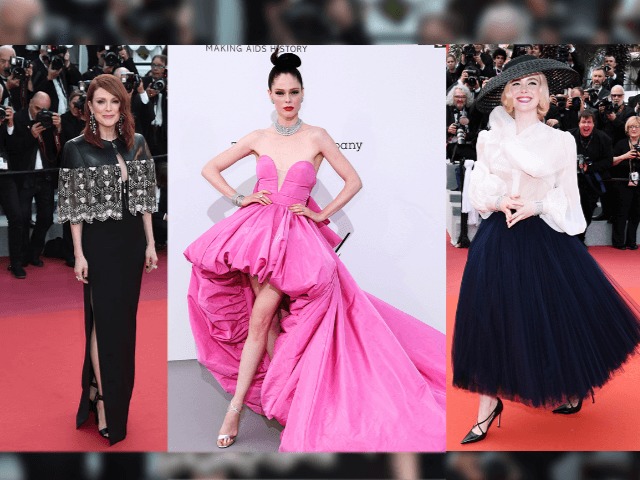 Диоровский New Look, перья и километры шелка: 20 лучших платьев на красной дорожке Канн