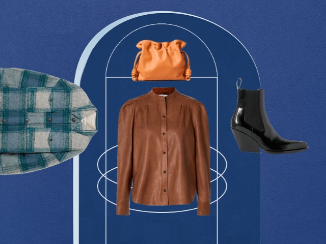 С чем носить кожаную рубашку 2021-2022