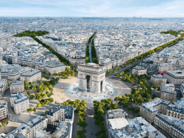 Елисейские Поля превратят в "необыкновенный сад"