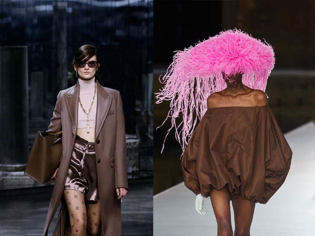 На примере подиумных коллекций: С чем сочетать вещи коричневого цвета