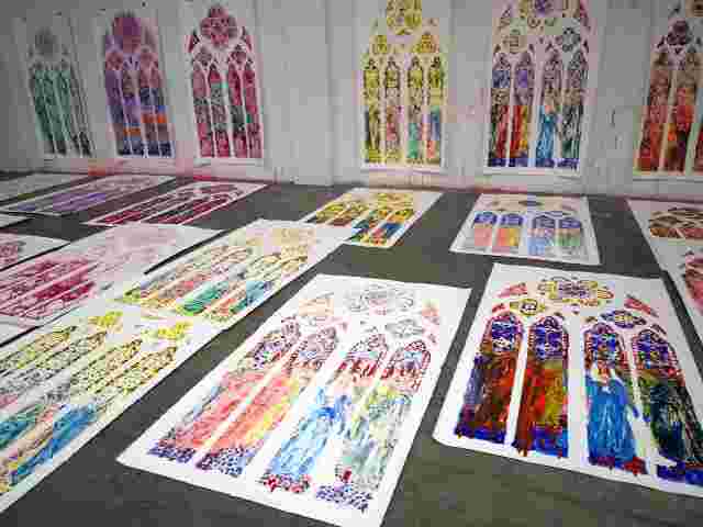 Клер Табуре представить у Парижі ескізи нових вітражів для Нотр-Даму