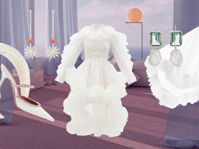 Обещания во время карантина: 7 нарядов для свадьбы дома