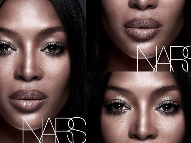 Наоми Кэмпбелл впервые стала лицом косметического бренда