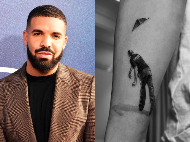 Дрейк набил тату в память о Вирджиле Абло