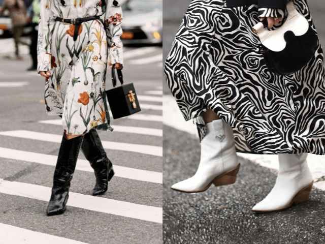 7 идей: С чем носить казаки, самую модную пару этой осени