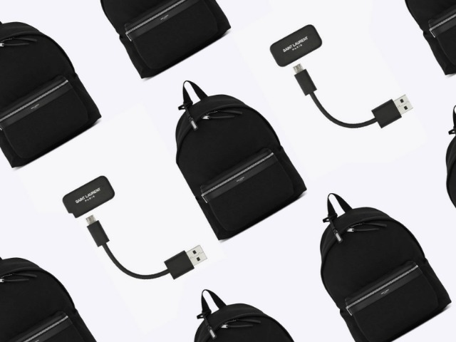 Saint Laurent выпустили первый умный рюкзак