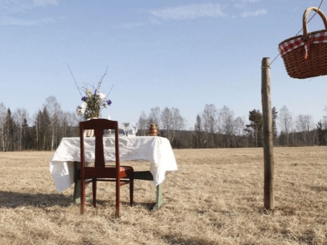 Столик на одного: В Швеции открыли ресторан посреди поля. Без официантов 