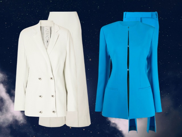 12 роскошных брючных костюмов для новогодней ночи