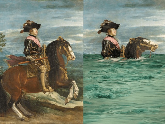 Музей Прадо перерисовал картины Веласкеса и Гойи, чтобы привлечь внимание к глобальному потеплению