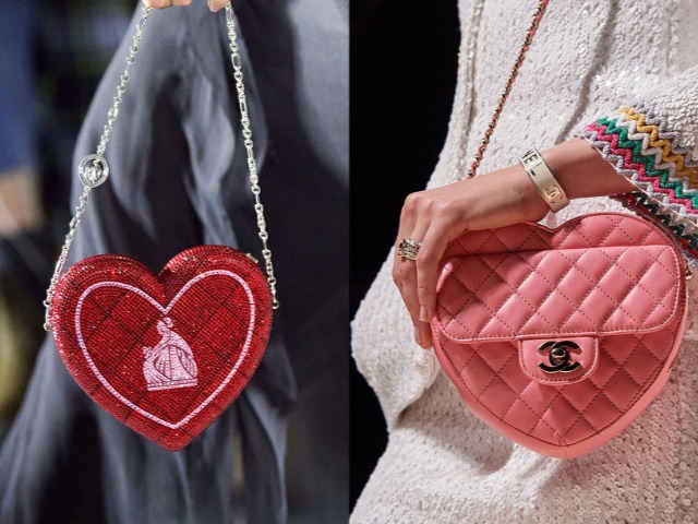 Главный аксессуар весны — сумка в виде сердца