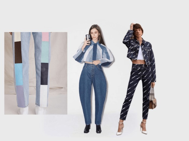 Цветные вставки, асимметрия и тай-дай: Где искать интересные джинсы